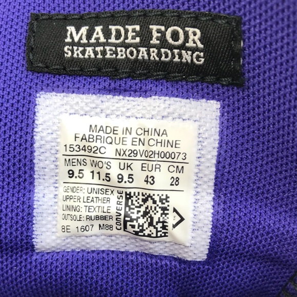 NWT Converse CT AllStar Pro Leather Hi M AUTHENTIC - Picture 7 of 8